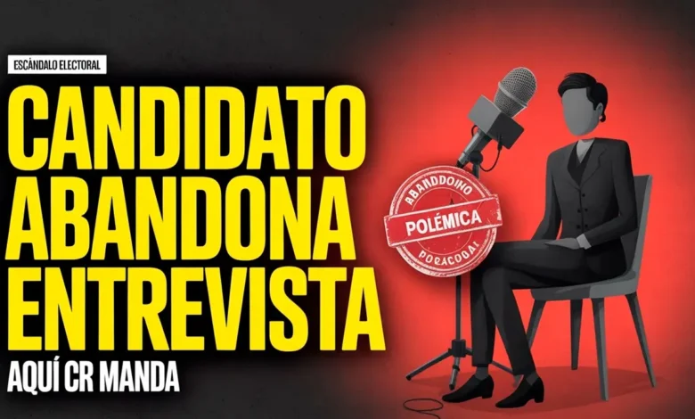 Ronnie Castillo abandona entrevista en Despertar CR