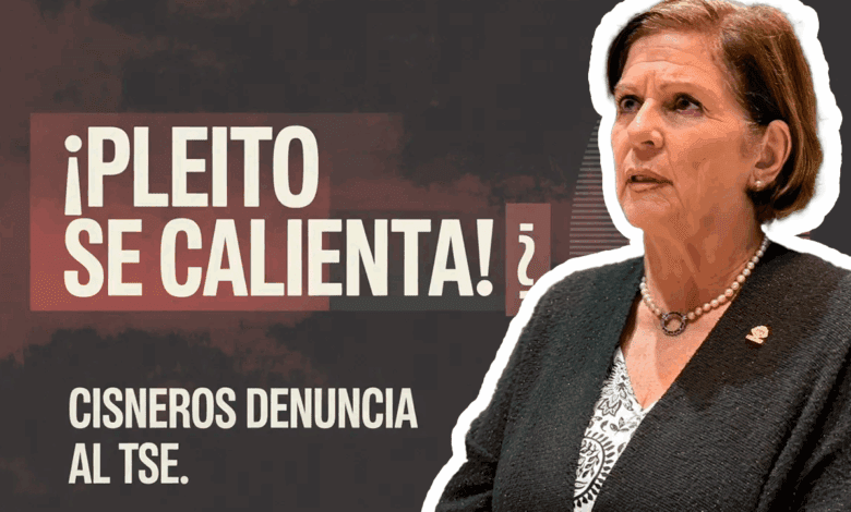 Beligerancia política en el TSE durante denuncia de Cisneros